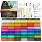 Arteza Polymer Clay, Art Supply Set , Tools & Accessories- 42 Colors